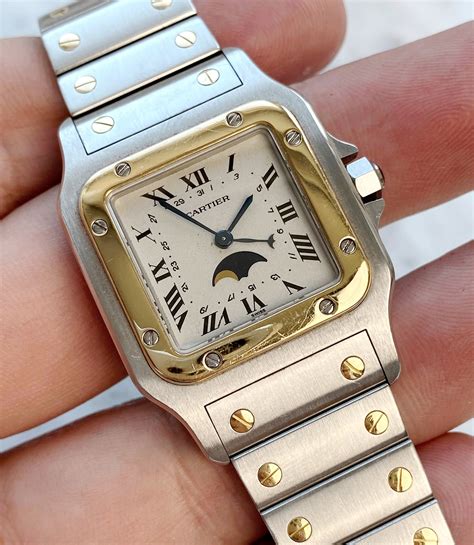 cartier moonphase santos.